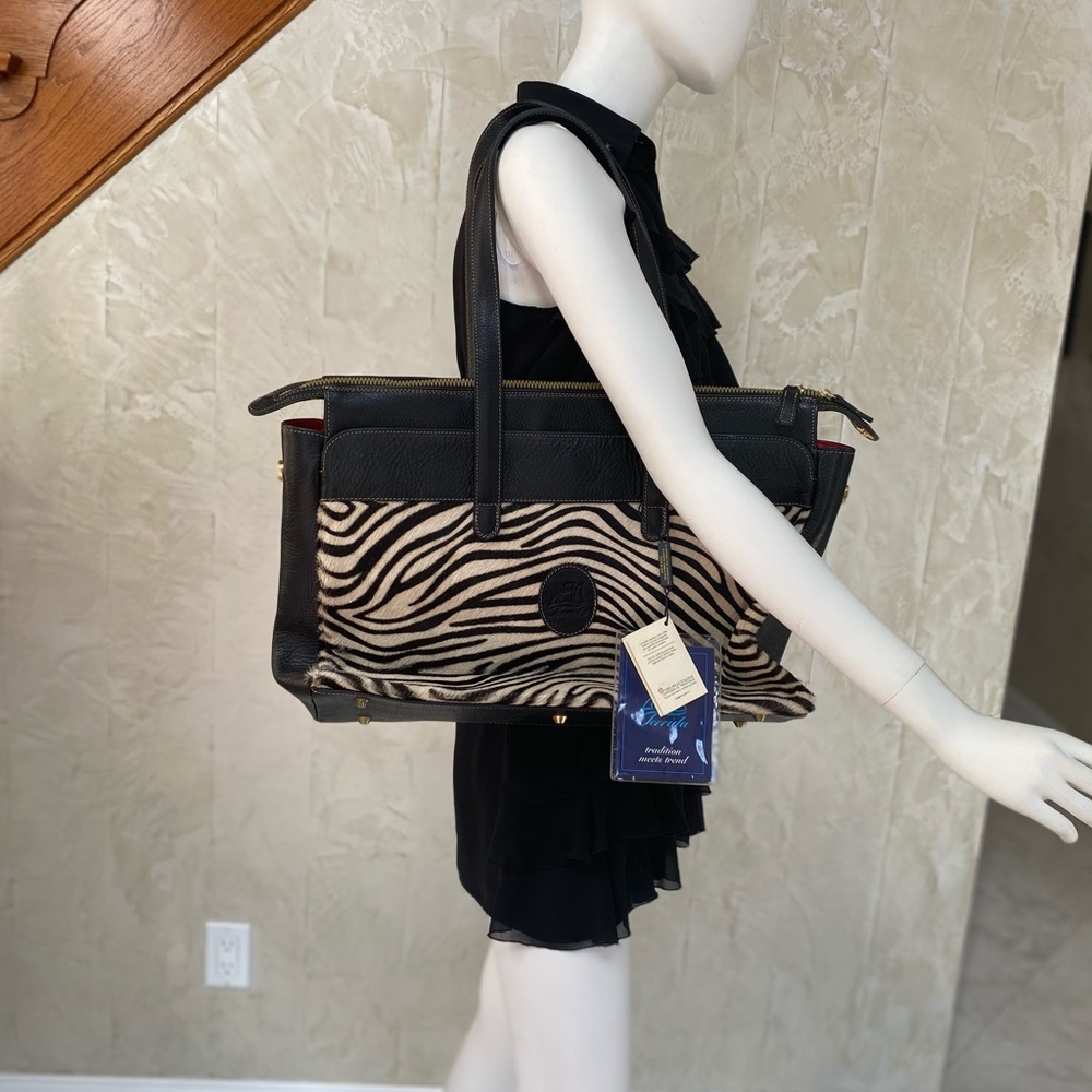 Italian Made Terrida Leather Computer Bag